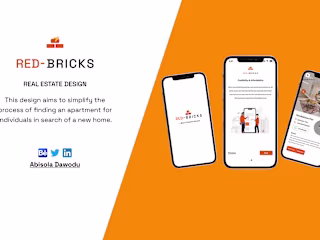 RED BRICKS - Home Rental Design on Behance