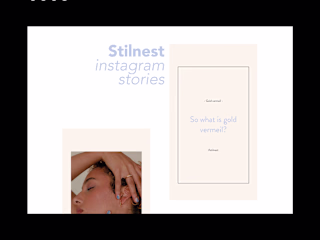 Instagram stories design