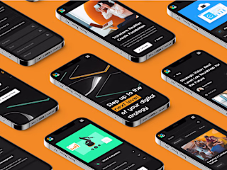 Next Level Lab - UX/UI design for IT company 