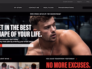Mo Samuels - Fitness influencer / YouTuber brand identity system