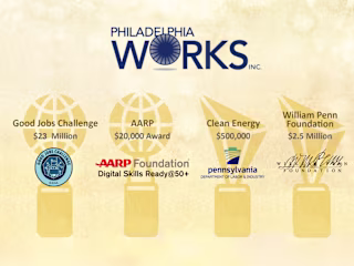 Philadelphia Works Inc. Lobby Slides