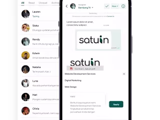 SaaS - CRM system & Chat App for Android & iOS (hybrid)