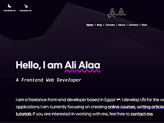 My Personal Website