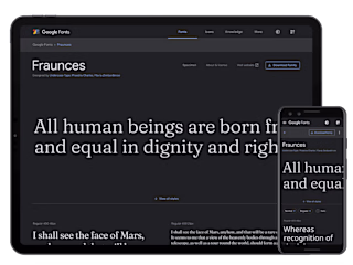 Google Fonts Redesign