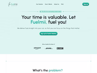 Fuelmii - Landing Page Design + Development