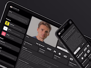 Dark Slate | Personal Portfolio Framer Template
