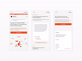 Squarely | Web design & Framer development