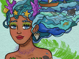 Illustration Series- Water Women