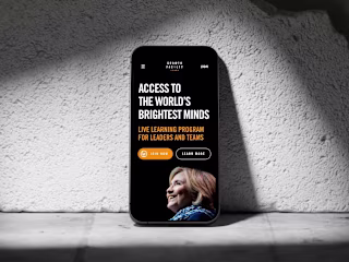 UX Design and Strategy - For a Membership Platform