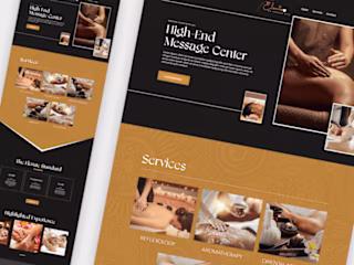 Spa & Massage Center Website