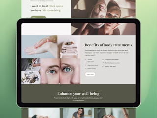 Revive - Wellness website concept