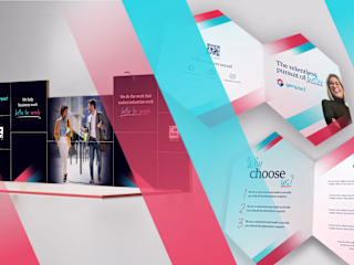 Genpact booth and print
