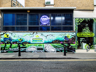 Adidas Ozworld - Digital Illustration and Mural Advert