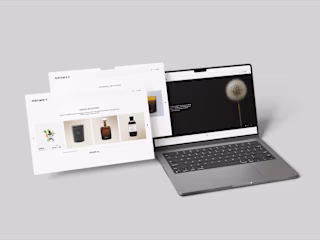 PERFUMER H | E-COMMERCE RE-DESIGN | FIGMA PROTOTYPING