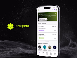 UI/UX Design for Prospera