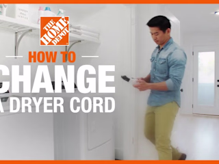 How to Change a Dryer Cord | The Home Depot - YouTube