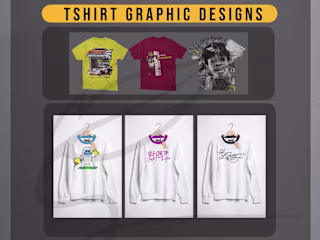 T-shirts Graphic Designing