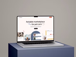 Pethotel - Landing page