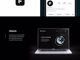 Flutura Tech | Brand Identity