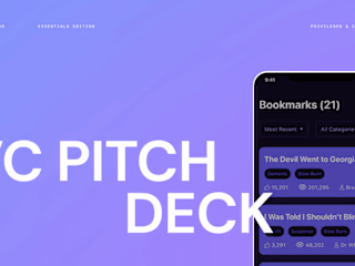 VC Pitch Deck Template