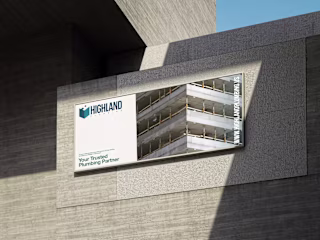 Re Branding, Identity and Web Development for Highland Plumbing