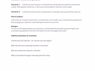Beta Reading
