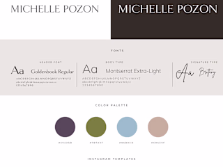 Michelle Pozon | Visual Brand Identity