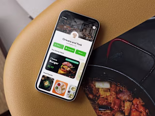 UI/UX Design for a Restaurant Mobile app