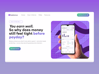 Balancc – Spend Clarity App Website