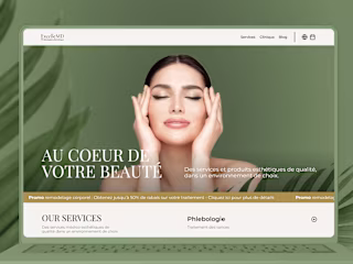 Website Redesign | ExcelleMD Esthétique