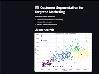 Customer Segmentation for Targeted Marketing 