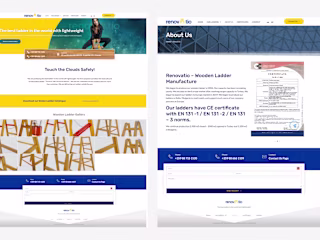 Renovatio: Redefining Ladder Design with a Stunning Website