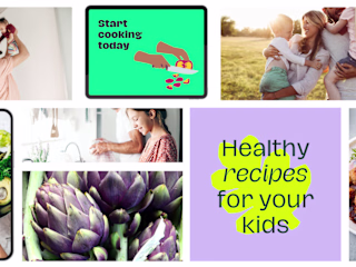 Healthy Recipes App Brand Development