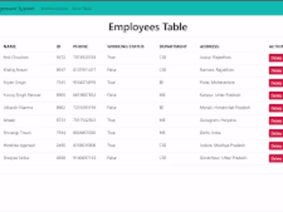 Employee Management