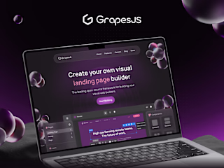 GrapesJS Landing Page Revamp