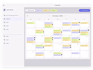 UX/UI Design + Design System for Hospitality Management Platform