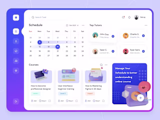 Online Course Dashboard
