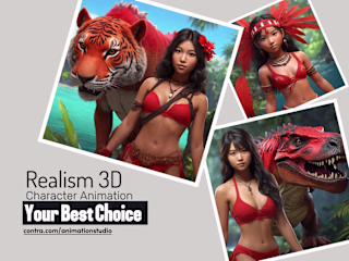 Highly Professional Realism 3D Character Animation  