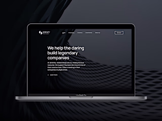 Serenity Return Capital Landing Page
