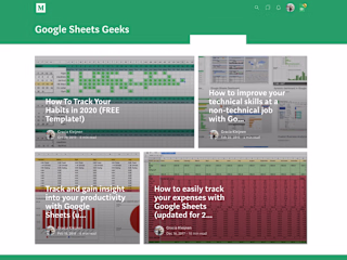 Google Sheets Geeks Project