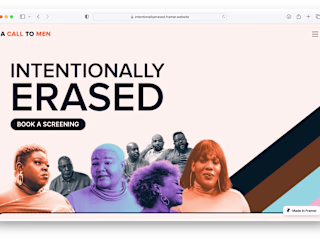 Intentionally Erased | A Call to Men