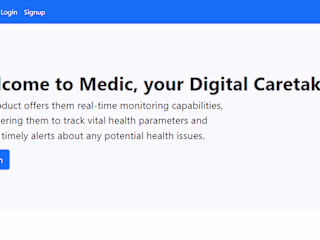 Python/Django Web Application - Medic