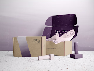 Packaging and Brand Design for Pot & Spade - wildhivestudio.com