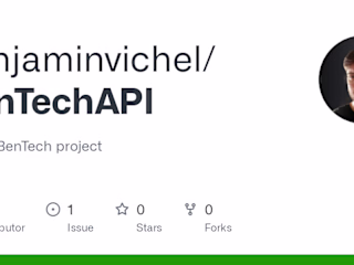BenTechPatternMVP API Development