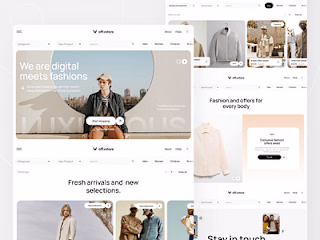 Responsive E-commerce Website Design