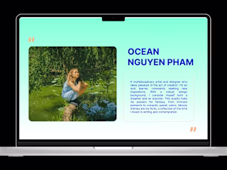 Portfolio scrolling page
