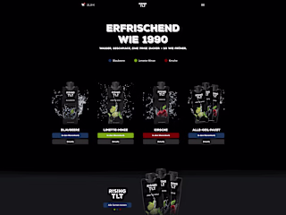 Consumer Brand: E-Commerce Webdesign