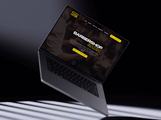 ✂️ Landing Page Design for Barbershop Sadik
