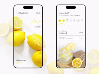 Nutrition App Design 