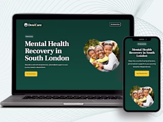 Website Design & Dev For Mental Health, Supported Living Startup